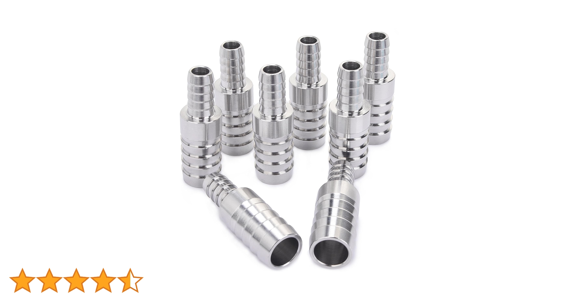 Amazon.co.jp: LTWFITTING 10mmx16mm 316ステンレス鋼 ストレート